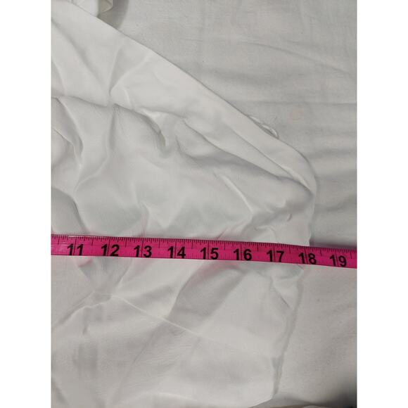 BARDOT SZ 12 L Orchid White Wyn Satin Halter Backless Maxi Dress NWT B118 - Picture 7 of 9